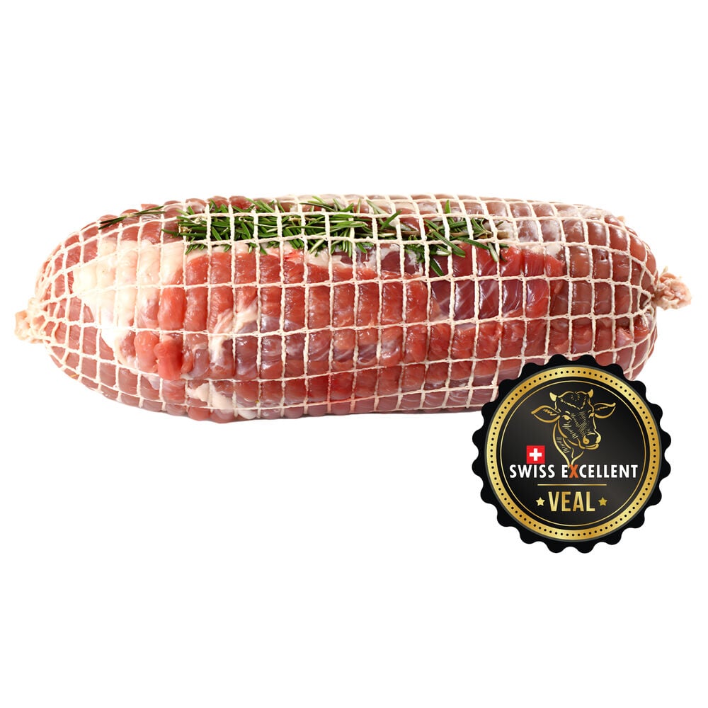 Kalbs-Halsbraten gerollt excellent